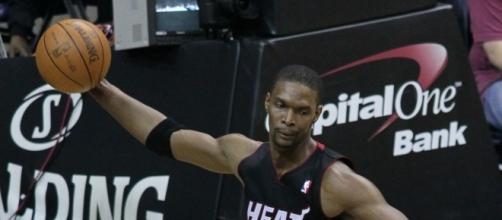 Chris Bosh has not ruled out a return to the league and was spotted at the Los Angeles Lakers (Image Credit: Keith Allison/Flickr)