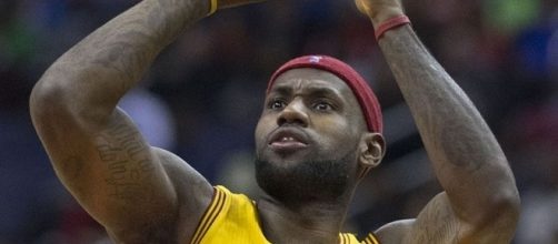 LeBron James was selected by 50 percent of the GMs to win the MVP trophy. [Image Credit: Keith Allison/Wikimedia Commons]