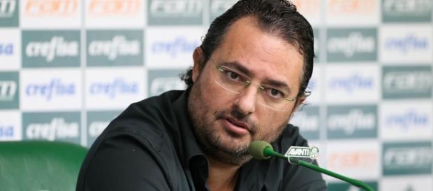 Alexandre Mattos concede coletiva no Palmeiras. Alexandre Mattos concede coletiva no Palmeiras.