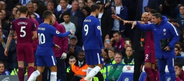 Alvaro Morata (Number Nine) goes for instructions during a game at Chelsea. PHOTO/Flickr CREDIT: Mbah Patrick. Alvaro Morata (Number Nine) goes for instructions during a game at Chelsea. PHOTO/Flickr CREDIT: Mbah Patrick.