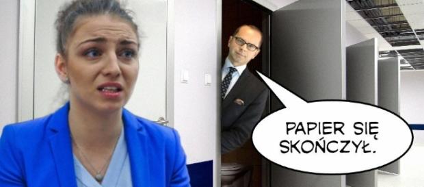 Kingę Gajewską okrzyknięto "królową papieru toaletowego" (fot. wykop.pl) Kingę Gajewską okrzyknięto "królową papieru toaletowego" (fot. wykop.pl)