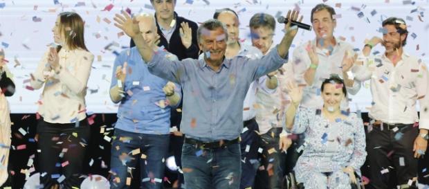 Festejos en el búnker de Cambiemos Festejos en el búnker de Cambiemos