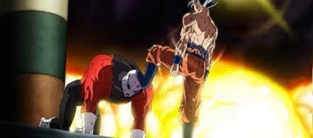 Jiren vs Goku on 'Dragon Ball Super' - (Image Credit: Fidus AMv/YouTube) Jiren vs Goku on 'Dragon Ball Super' - (Image Credit: Fidus AMv/YouTube)