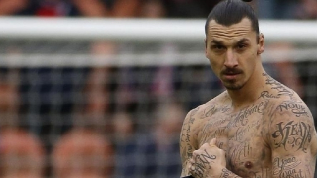 Manchester United target Zlatan Ibrahimovic's incredible tattoos ... - thesun.co.uk