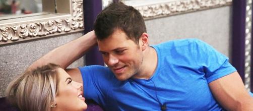 Elena and Mark from 'Big Brother' screenshot