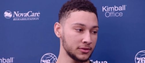 Ben Simmons showed his passing skills in the first preseason game of the 76ers. (Image Credit: DaHoopSpot Productions/YouTube)