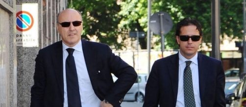 L'ad della Juventus Beppe Marotta e il ds Fabio Paratici