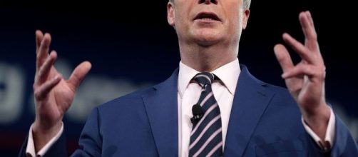 Nigel Farage addressing a conference in Maryland. [Image via Gage Skidmore/Wikimedia Commons]