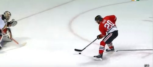Saad scores in 2015 playoffs - (Image Credit: NHL / Youtube)