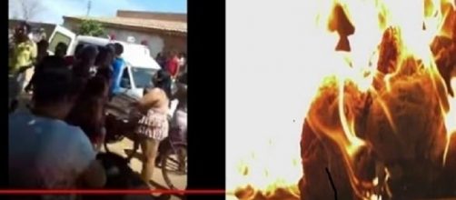 Vigia ateou fogo contra crianças e contra ele mesmo em Janauba-MG