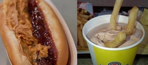 Combinações de alimentos que parecem não dar muito certo Combinações de alimentos que parecem não dar muito certo
