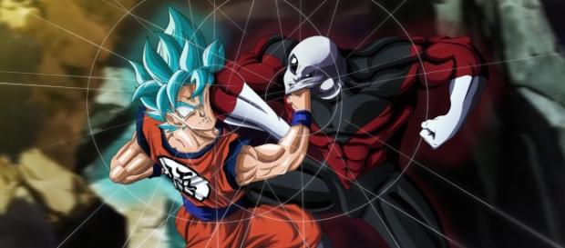 Imagen de Goku y Jiren de Dragon Ball Super Imagen de Goku y Jiren de Dragon Ball Super