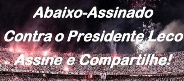 Você quer que o Leco saia do São Paulo? Você quer que o Leco saia do São Paulo?