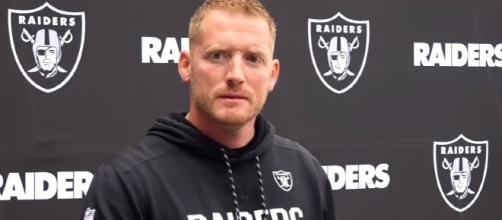 The Oakland Raiders' offensive coordinator has a tough task in Week 5. -- Youtube screen capture / Mercury News