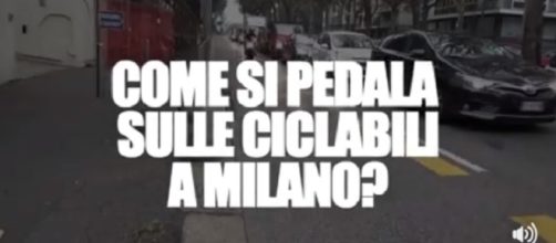 Il video denuncia di due attivisti sulle piste ciclabili di Milano