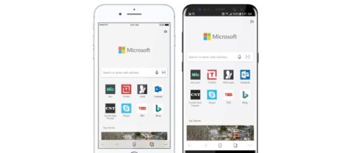 Microsoft Edge su iPhone e telefoni Android