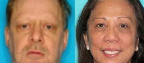 Stephen Paddock and Marilou Danley in two, separate and undated photos - FOX 11 Los Angeles/YouTube