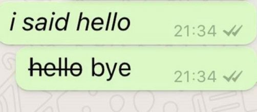 WhatsApp, tra un po' sbagliare messaggio non sarà più un problema