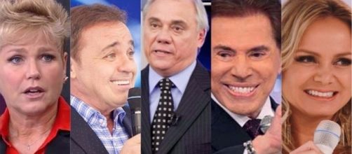 Xuxa, Gugu, Marcelo Rezende, Silvio Santos e Eliana: sensitiva falou sobre eles (Foto - TV Foco)
