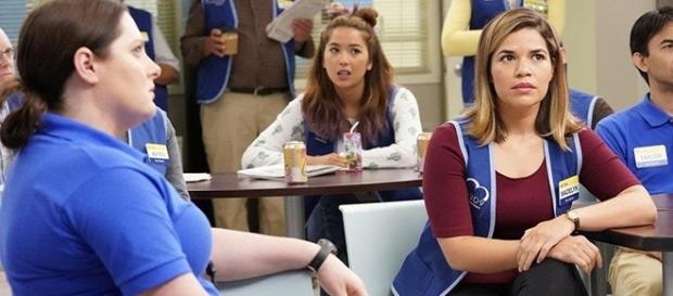 Cloud 9 employees return for the third season of NBC's workplace comedy, "Superstore." (NBC) Cloud 9 employees return for the third season of NBC's workplace comedy, "Superstore." (NBC)