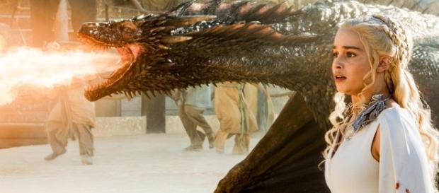 Dany and Drogon on 'Game of Thrones' - Image via YouTube/ThirstyJon Dany and Drogon on 'Game of Thrones' - Image via YouTube/ThirstyJon