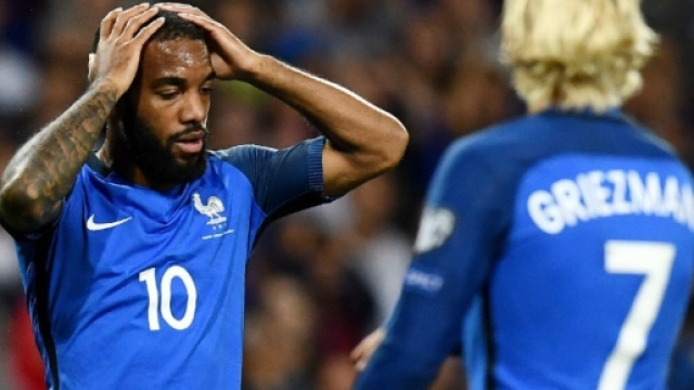 Alexandre Lacazette et Antoine Griezmann n'ont pas trouvé la solution contre le Luxembourg