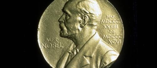 Front face of Nobel Peace Prize medal - Freestock.biz