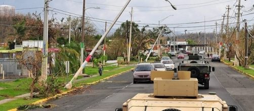 Damages in Puerto Rico after Hurricane Maria. (Image credit:The National Guard/Wikimedia Commons)