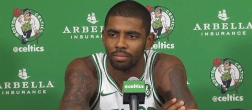 Kyrie Irving is starting to find his rhythm with the Boston Celtics. (Image Credit: ESPN/YouTube)