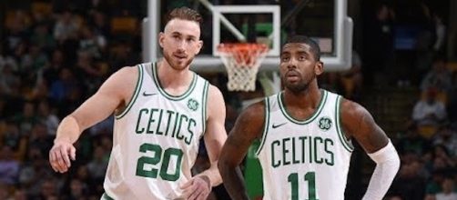 Kyrie Irving scored 21 points as the Boston Celtics defeated the Philadelphia 76ers on Friday night. [Image Credit: NBA/YouTube]