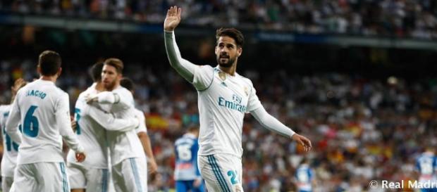 El maestro malagueño Isco ha logrado diez goles en la liga este año. El maestro malagueño Isco ha logrado diez goles en la liga este año.