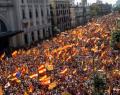 Multitudinaria manifestación por la unidad de España en Barcelona