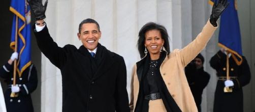 Barack Obama, Michelle Obama, Image Credit: Petty Officer 1st Class Mark O'Donald / Wikimedia