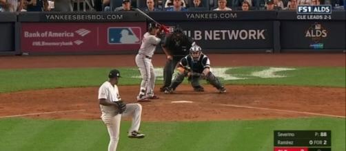 New York Yankees vs Cleveland Indians, MLB Playoffs, ALDS Game 4-- (Today Sports/YouTube)