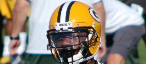 Ty Montgomery of the Green Bay Packers. Photo credit: Wikimedia Commons