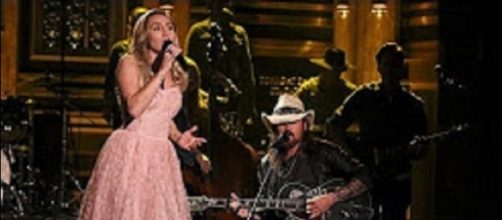 Miley Cyrus created touching musical memories with dad, Billy Ray, with Tom Petty's "Wildflowers." Screencap Clever News/YouTube