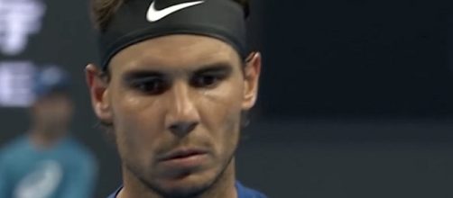 Rafael Nadal during 2017 China Open in Beijing; (Image Credit: Tennis TV/YouTube)
