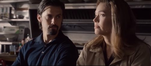 This Is Us, Milo Ventimiglia and Mandy Moore- [Image via YouTube/Access Hollywood]