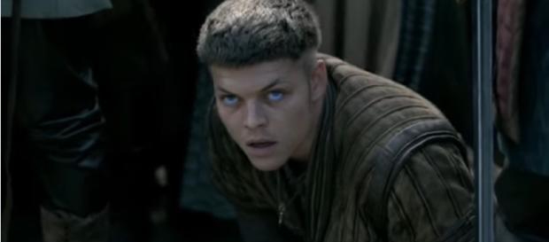 Alex Høgh Andersen practices with knives, begins work for 'Vikings' Season 6 / History/YouTube Alex Høgh Andersen practices with knives, begins work for 'Vikings' Season 6 / History/YouTube