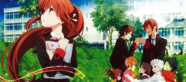 Ilustración de 'Little Busters Refrain' Ilustración de 'Little Busters Refrain'