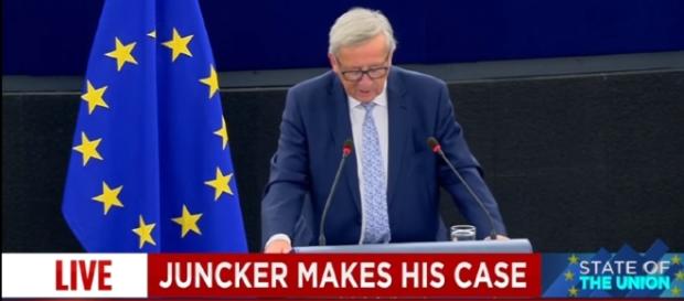 Juncker’s State of the Union address -Image - euronews (in English) | YouTube Juncker’s State of the Union address -Image - euronews (in English) | YouTube