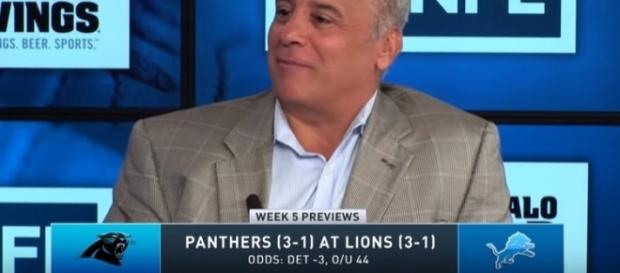 The Detroit Lions were favored by three points over the Carolina Panthers in Week 5. -- YouTube screen capture / CBS Sports The Detroit Lions were favored by three points over the Carolina Panthers in Week 5. -- YouTube screen capture / CBS Sports