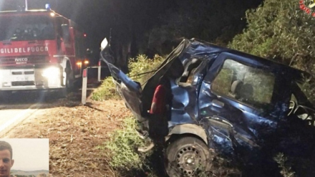 Emiliano Serra, nella foto piccola in basso a sinistra, &egrave; stato operato d'urgenza al Civile di Sassari.