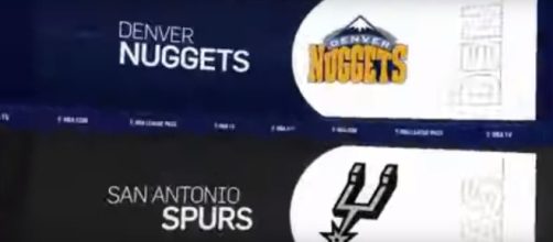 Denver Nuggets vs. San Antonio Spurs [Image Credit: Ximo Pierto/YouTube screencap]