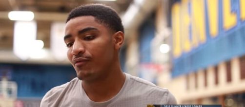 Gary Harris' mini-camp interview on July of 2016 (Image Credit: Denver Nuggets/YouTube)
