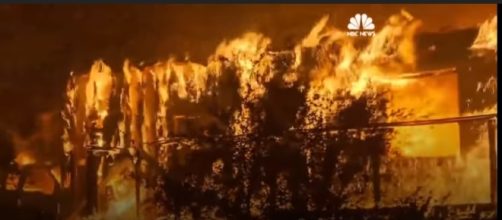 Massive Forest Fires Rage Through California Image credit | NBC News| YouTube