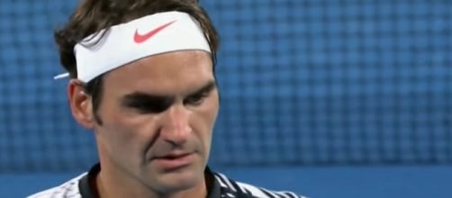 Roger Federer at Melbourne paark during the 2017 Australian Open final. [Image Credit: Uday channel/YouTube]