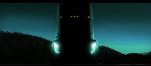 The Tesla electric truck must stay in shadow for another month after its reveal event is delayed until November. | Credit (Inverse/YouTube)
