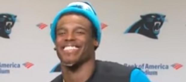Cam Newton can smile now after leading the Panthers to back-to-back wins -- Sports And News via YouTube Cam Newton can smile now after leading the Panthers to back-to-back wins -- Sports And News via YouTube