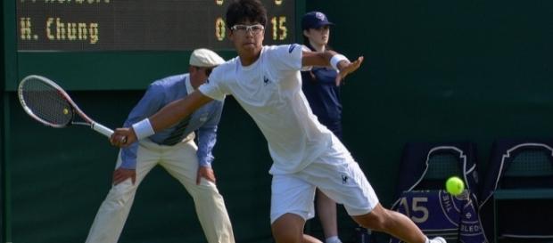 South-Korean tennis plays Hyeon Chung. (Image Credit: Carine06, Flickr -- CC BY-SA 2.0) South-Korean tennis plays Hyeon Chung. (Image Credit: Carine06, Flickr -- CC BY-SA 2.0)